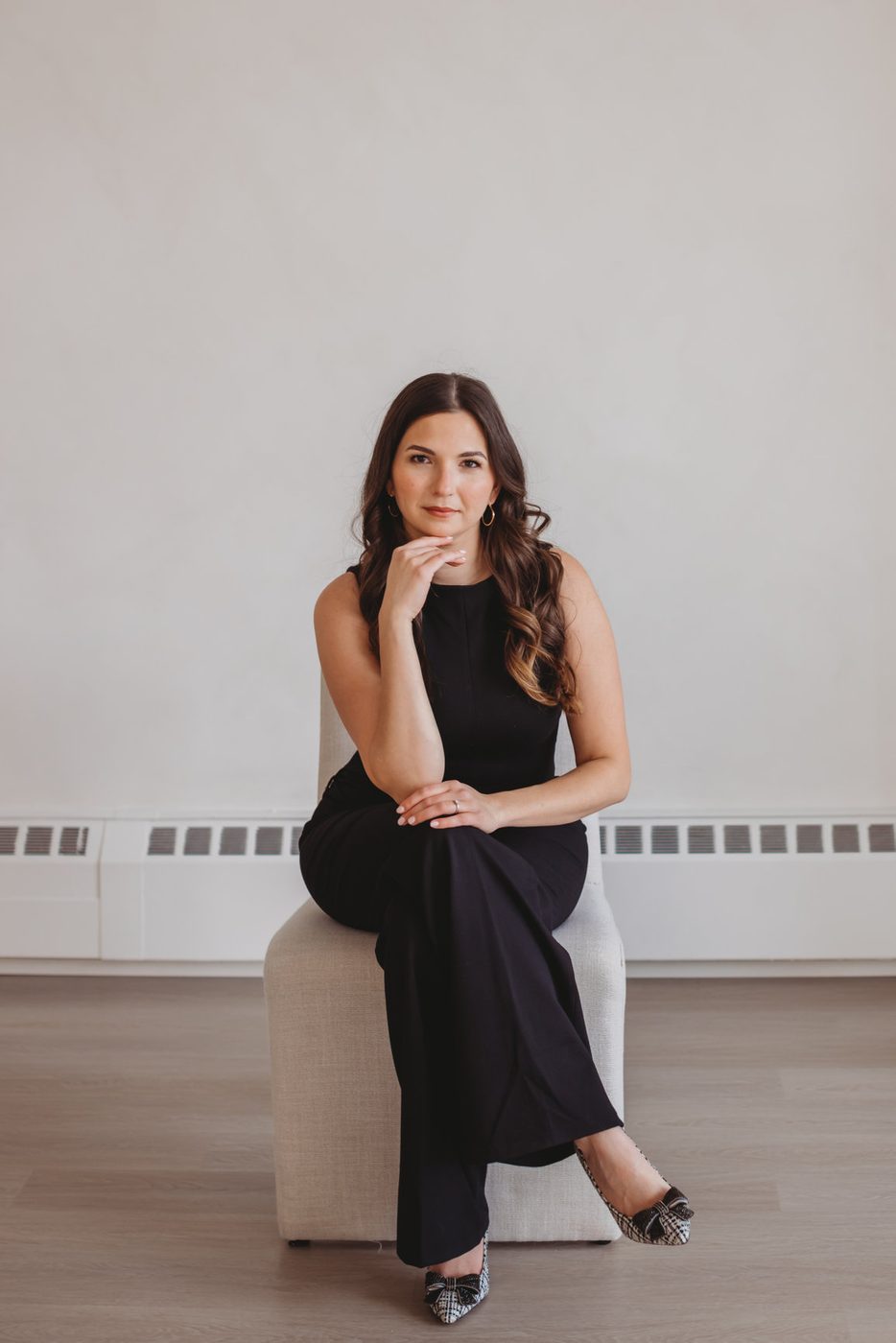Maggie McTavish, thoughtful portrait